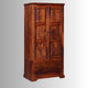 Ranik Solid Wood Wardrobe (Teak)