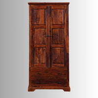 Ranik Solid Wood Wardrobe (Teak)