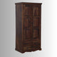 Osie Wooden Storage Almirah (Walnut)