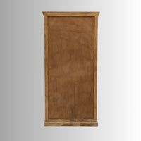 Satie Wooden Wardrobe for Storage (White Distress)