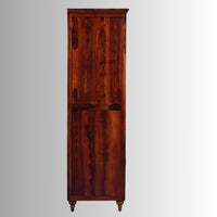 Nami Woooden Storage Wardrobe (Teak)