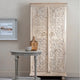 Sefan Wooden Carved Wardrobe (Cream Distress)