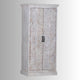 Colsta Wooden Wardrobe for Storage (White Distress)