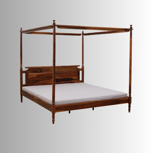 Paven Wooden Poster Bed