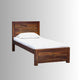 Kelsta Solid Wood Single Diwan Bed (Teak)