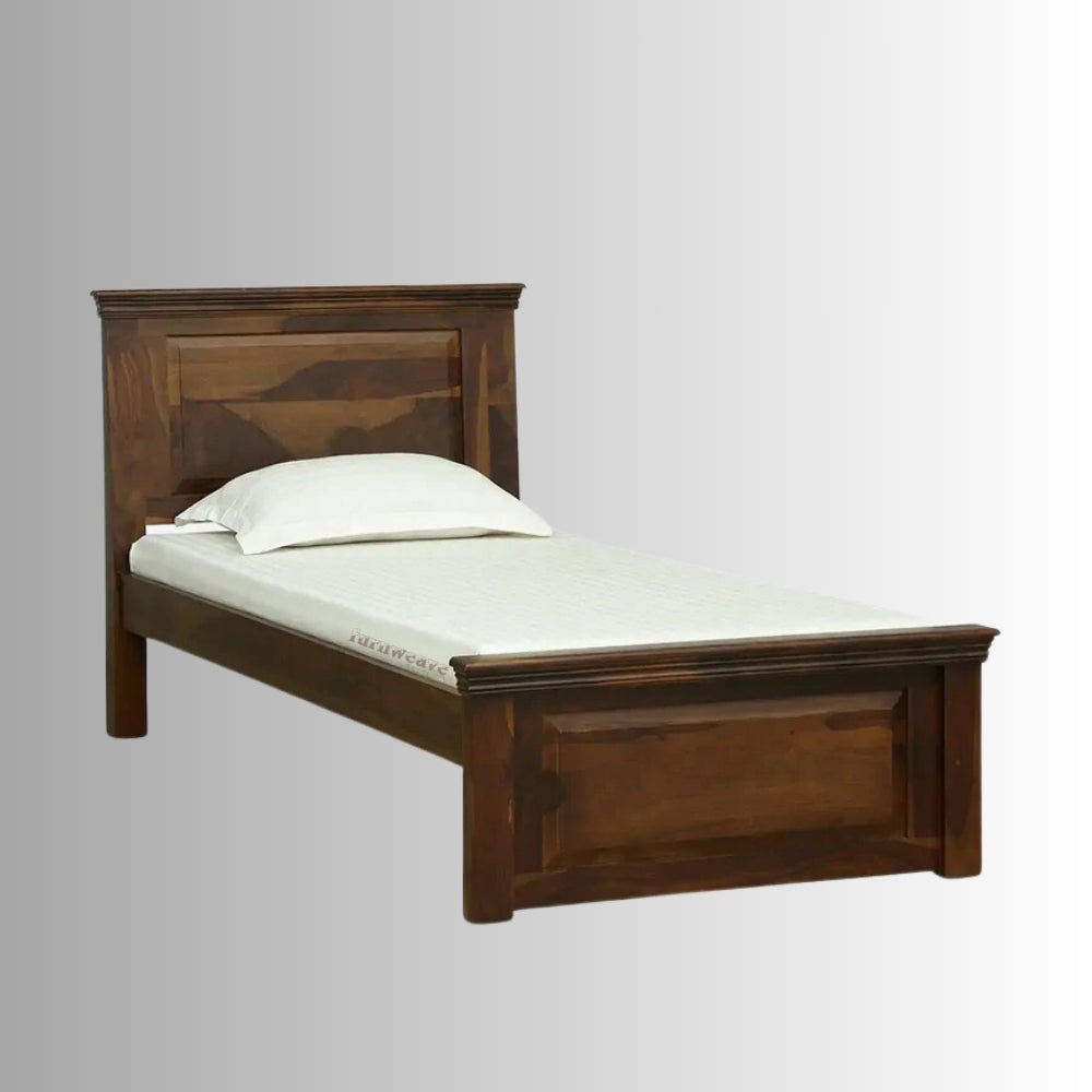 Salter Solid Wood Single Diwan Bed | best wooden single bed in India | Furnweave