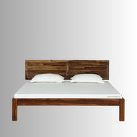 Hagse Wooden Bed Without Storage (Honey)