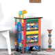 Inia Wooden Side Table (Handpainted)