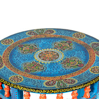 Sapre Wooden Handpainted Side Table