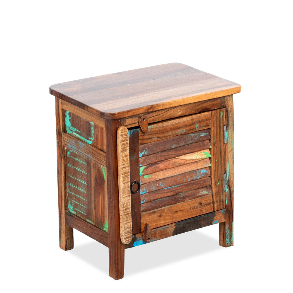 Recla Wooden Side Table