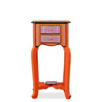 Viyom Wooden Handpainted Side Table