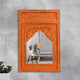 Biso Wooden Mirror Frame (Orange Distress)