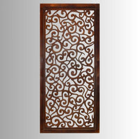 Efika Wooden Carved Wall Frame (Teak)