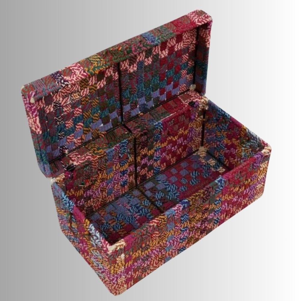 Chindi Multicolor Woven Trunk