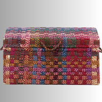 Chindi Multicolor Woven Trunk