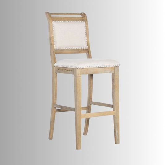 Kinte Wooden Upholstered High Chair