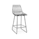 Neto High Chair (Black) | metal bar chairs | bar counter chair online | Furnweave