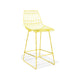 Neto High Chair (Yellow) | kitchen bar chairs online | best metal bar chairs | Furnweave