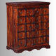 Ekina Wooden Antique Bar Cabinet (Teak)