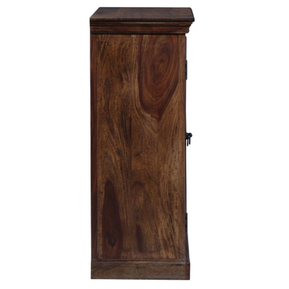 Eleph Wooden Cabinet with Two Doors (Teak)