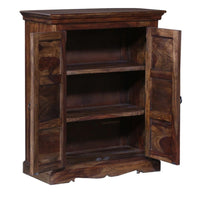 Eleph Wooden Cabinet with Two Doors (Teak)