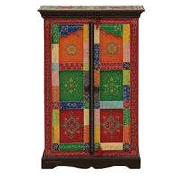 Kariga Wooden Handpainted Cabinet (Model 2)