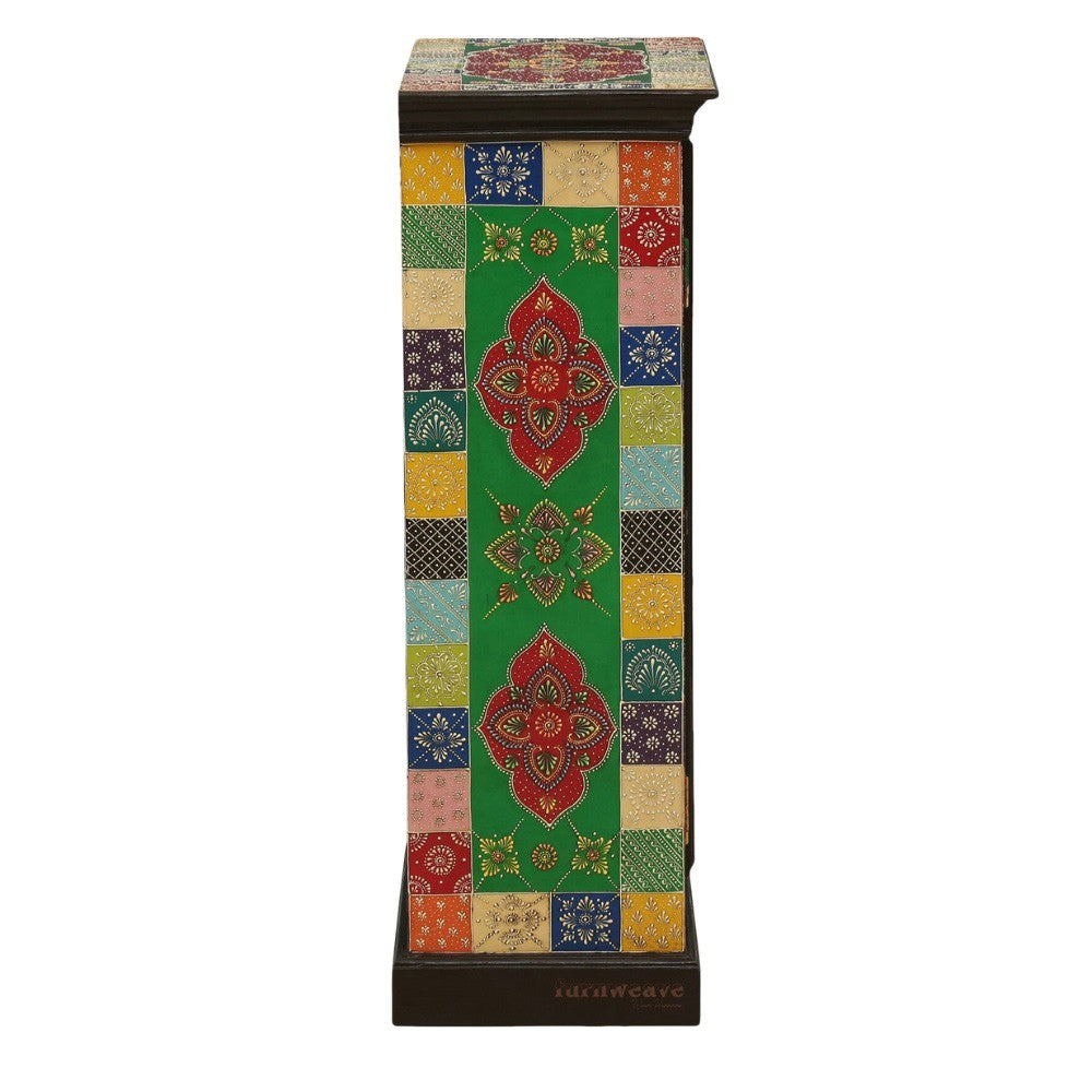 Kariga Wooden Handpainted Cabinet (Model 2)