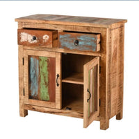 Sikke Wooden Reclaimed Finish Cabinet