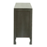 Yepa Wooden Cabinet for Storage (Grey Finish)