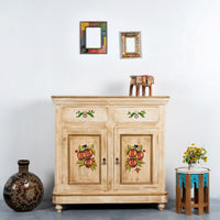 Filke Wooden Handpainted Cabinet