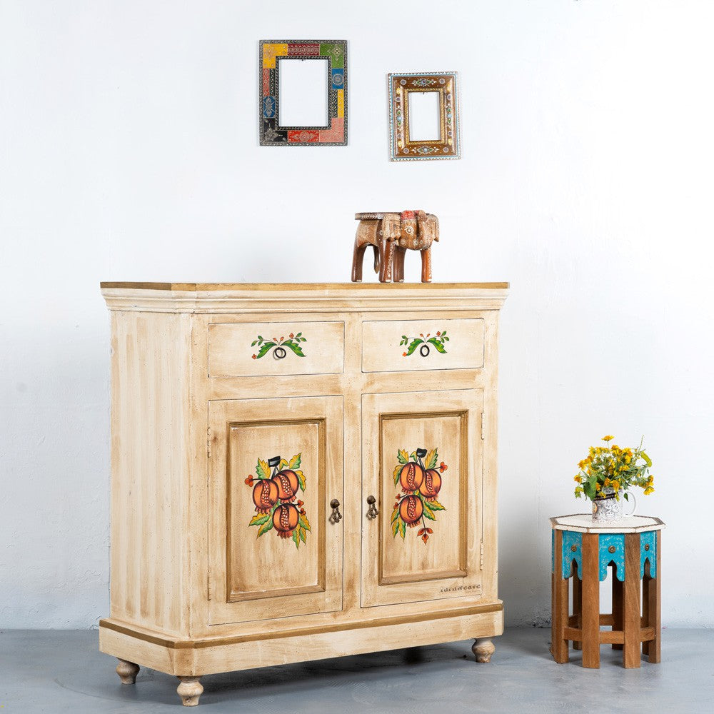 Filke Wooden Handpainted Cabinet