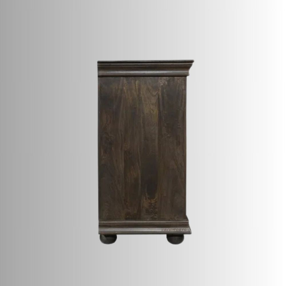 Jeen Wooden Carved Sideboard (Walnut)