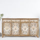 Wana Wooden Carved Sideboard for Storage (Light Brown)