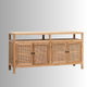 Gali Wooden Rattan Sideboard (Natural)