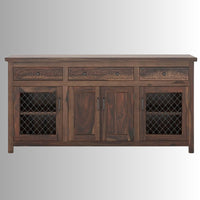 Otae Wooden Sideboard for Storage (Walnut)