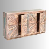 Sukmen Wooden Rustic Sideboard