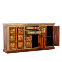 Chokat Wooden Tradtional Brass Fitted Sideboard