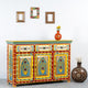 Khusb Wooden Handpainted Sideboard