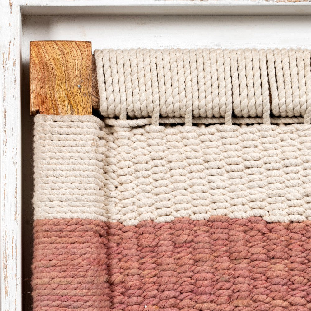 Bunai Handwoven Sideboard (White Distress)