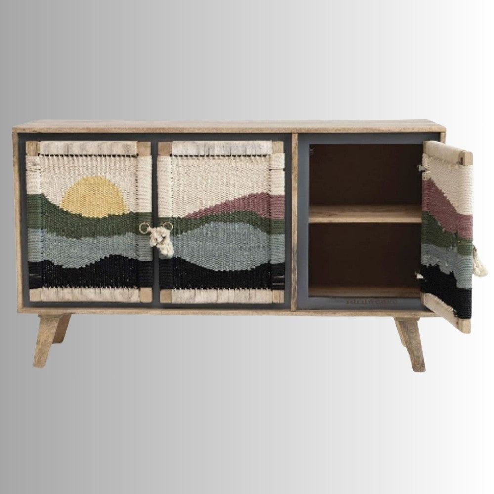 Bunai Handwoven Sideboard (Natural)