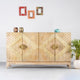 Eisth Wooden Modern Designer Sideboard  (Dual Tone Finish)