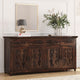 Diva Wooden Carved Sideboard in Sheesham Wood (Walnut)