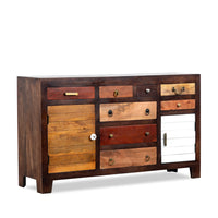 Eight Wooden Sideboard for Storage (Walnut)