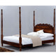 Hoval Wooden Carved Poster Bed Online | Furnweave