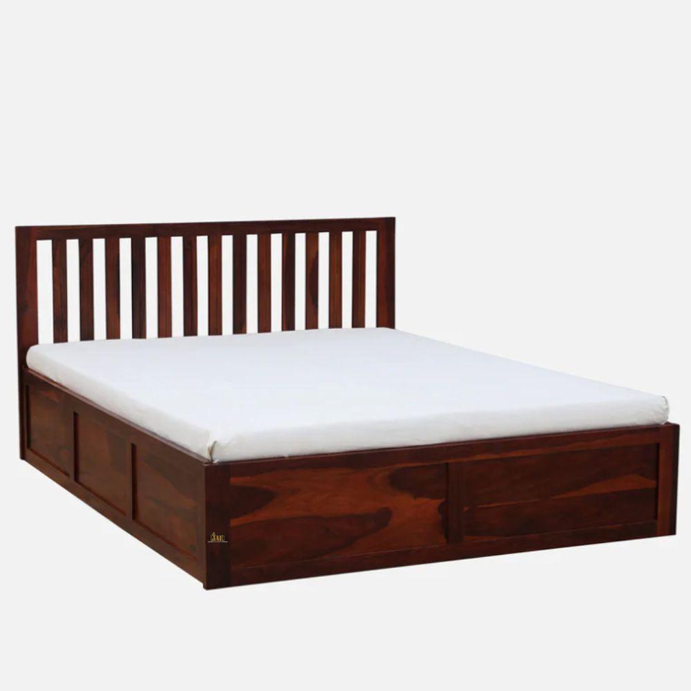 Sange Storage Bed for bedroom | wooden king size bed | Furnweave