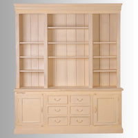 Revek Wooden Book Shelf Cupboard (Cream)