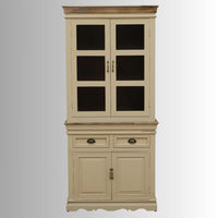 Kifa Wooden Storage Cupboard (Cream)