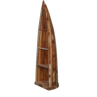 Boat Wooden Distress Book Shelf (Distress)