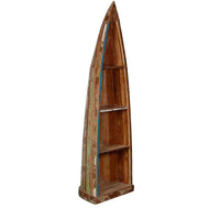 Boat Wooden Distress Book Shelf (Distress)