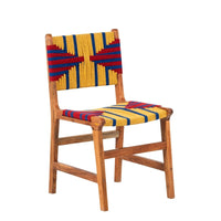 Wikia Wooden Handwoven Chair (Natural)